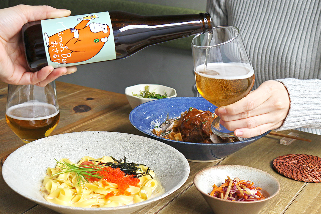 【福岡・天神店限定】こななより夜の新提案、お酒片手に愉しむ『恋味 和パスタ』が12/4より登場。