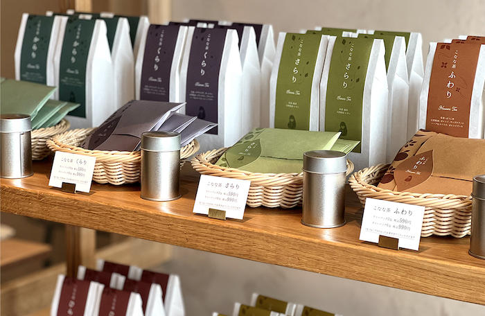 10月1日より、新たに3店舗でオリジナルブレンド「こなな茶」の店頭販売開始！