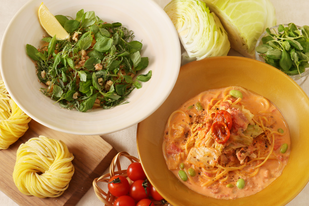 「こなな」から旬の味わいを楽しむ春の和パスタが3/5より限定登場。